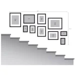 DesignOvation Gallery 8.5 x 11 in. Rustic Brown Wood Document Picture Frame Set, 4-Pack thumbnail 7