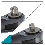 Makita 12V MAX CXT Cordless 3/8 in. and 1/4 in. Sq. Drive Ratchet Kit with 2.0 Ah Battery and Charger thumbnail 4