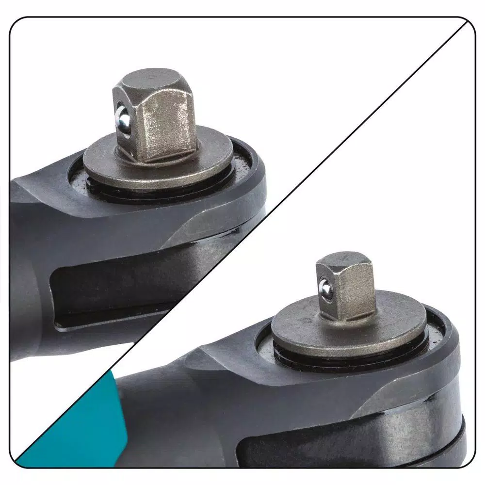 Makita 12V MAX CXT Cordless 3/8 in. and 1/4 in. Sq. Drive Ratchet Kit with 2.0 Ah Battery and Charger
