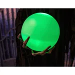 Haunted Hill Farm 7.5 ft. Animated Phantom Witch with Multi-Color LED Crystal Ball Halloween Prop thumbnail 7