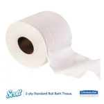 Kimberly-Clark PROFESSIONAL Scott Standard 2-Ply Bath Tissue, 80 Rolls, White thumbnail 3