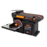 WEN 4.3 Amp Corded 4 in. x 36 in. Belt and 6 in. Disc Sander with Cast Iron Base thumbnail 1