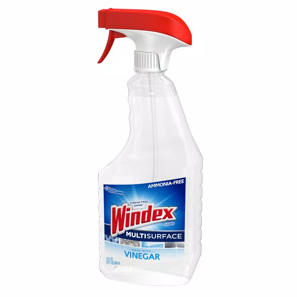 Windex Vinegar Multi-Surface Cleaner, 23 oz (Case of 8)
