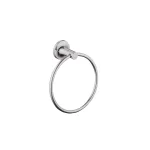 Glacier Bay Myer Contemporary Chrome Towel Ring - Modern Wall-Mounted Hand Towel Holder thumbnail 1