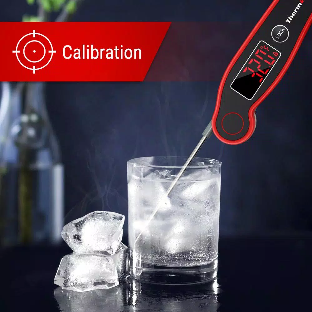 ThermoPro TP-19 Waterproof Digital Instant Read Meat Thermometer for BBQ Grill and Smoker