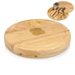 TOSCANA NC State Wolfpack Circo Wood Cheese Board Set with 4 Stainless Steel Tools thumbnail 2