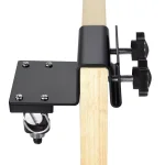 Wasserstein Weatherproof Gutter Mount for Arlo Pro, Ultra, Go, and Essential Security Cameras (Black) thumbnail 6