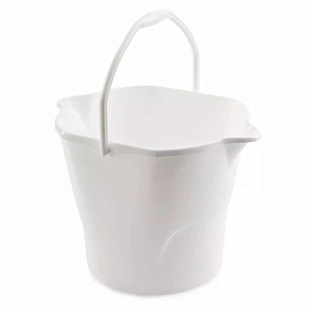 Libman 3 Gallon Heavy Duty Polypropylene Household Bucket with Comfort Grip Handle