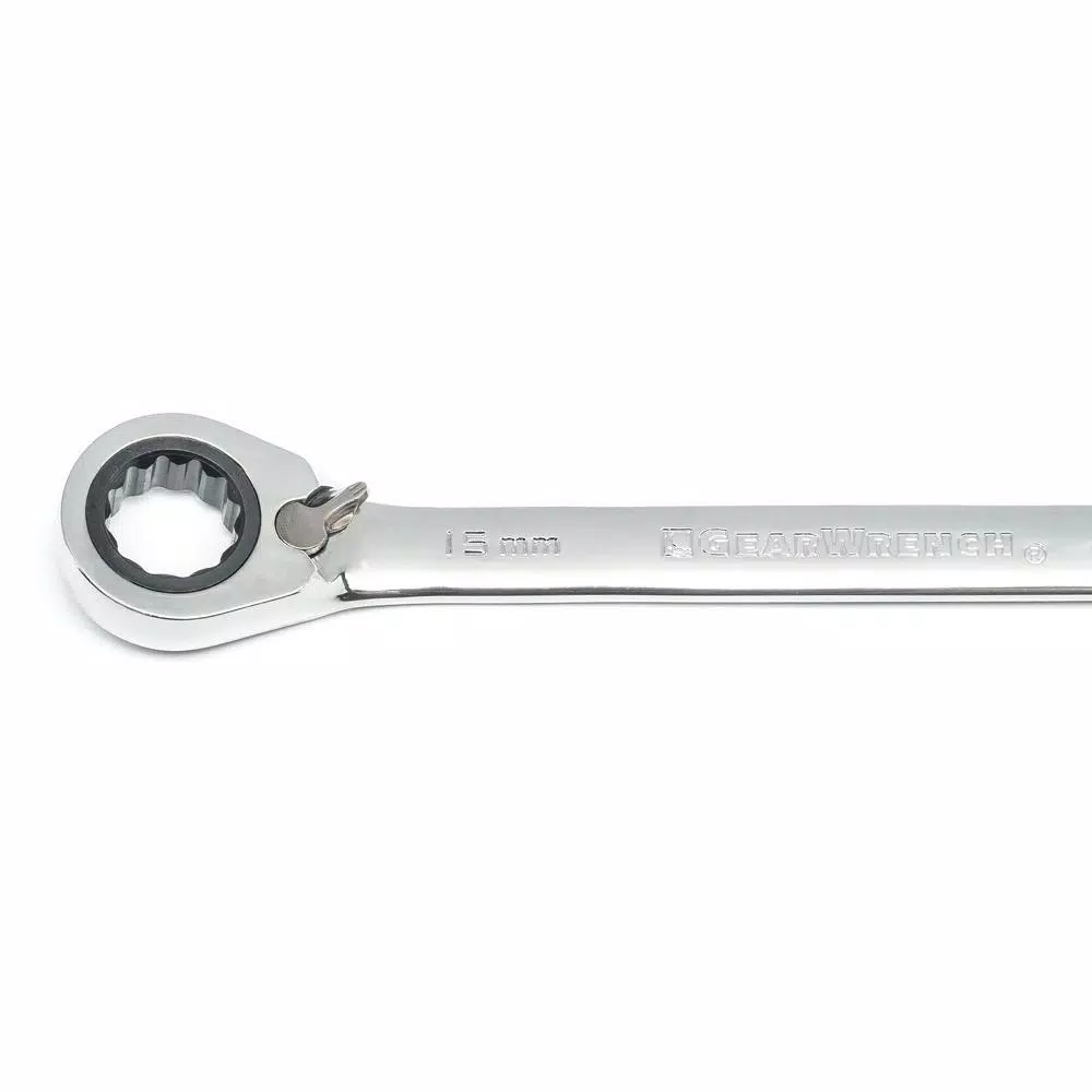 GearWrench 14-Piece 12-Point SAE/Metric Reversible Ratcheting Combination Wrench Set