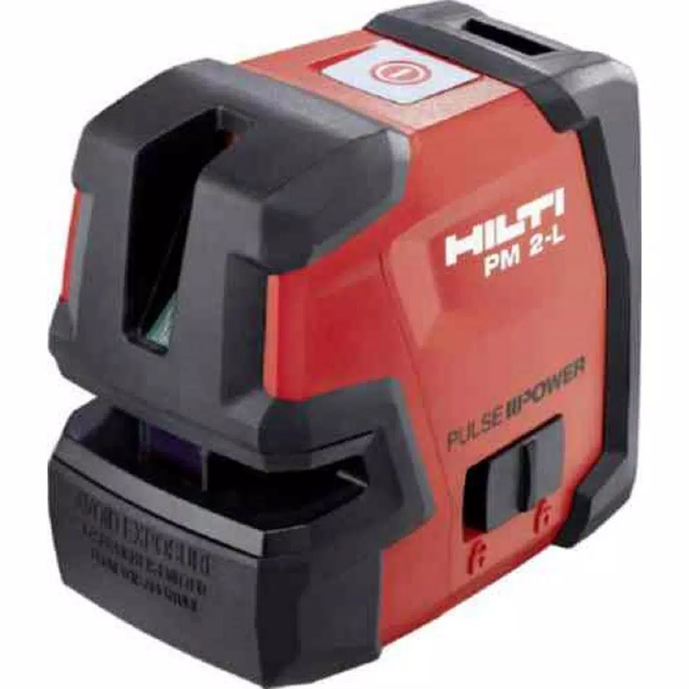 Hilti PM 2-L Line Laser Level, 100 ft. Range, Red Beam, Self-Leveling