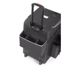 Rubbermaid Dark Gray Medium Executive Quick Cart with Telescopic Handle and 40 lb. Capacity thumbnail 2