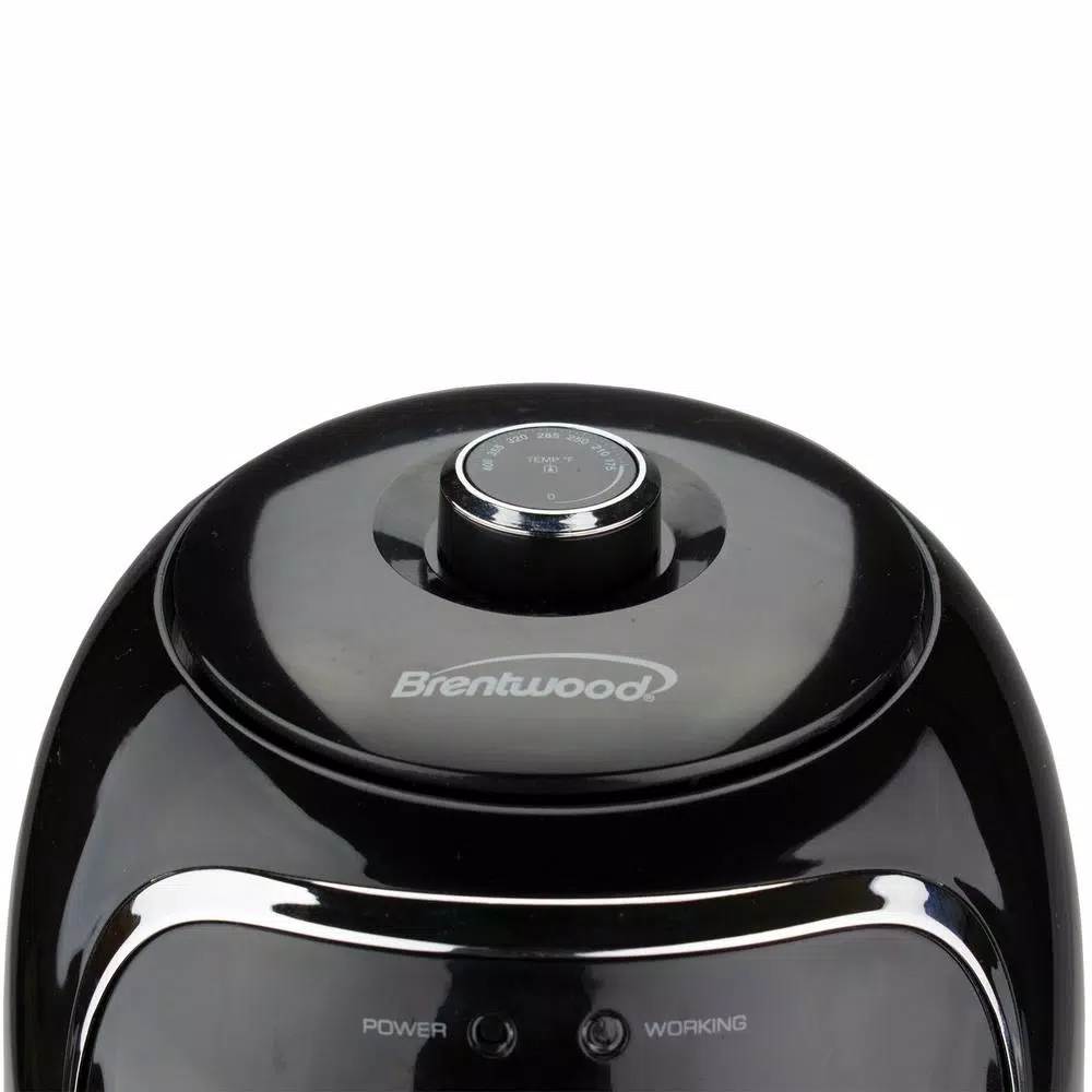 Brentwood Appliances 2 Qt. Small Electric Air Fryer with Timer and Temperature Control, Black