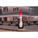 Home Accents Holiday Airblown 11 ft. Giant LED Inflatable Penguin Christmas Yard Decoration thumbnail 2