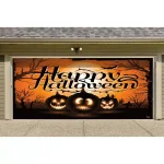 My Door Decor Night of the Jack-O'-Lantern 7 ft. x 16 ft. Halloween Garage Door Decor Mural thumbnail 2