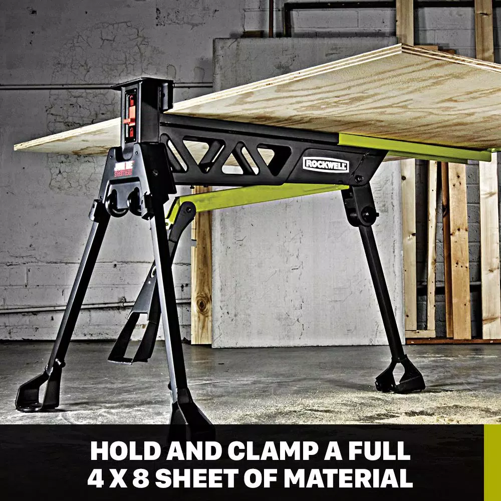 Rockwell JawHorse Sheetmaster Heavy-Duty Multi-Use Work Station and Vice