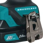 Makita 12V Max CXT Brushless 3/8 in. Cordless Hammer Driver-Drill Kit w/ (2) 2Ah Batteries, Charger & Case thumbnail 5