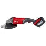 Milwaukee M18 FUEL 7/9 in. Brushless Cordless Large Angle Grinder Kit with 12.0 Ah Battery & Rapid Charger thumbnail 4