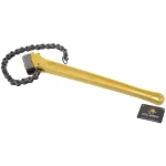 Steel Dragon Tools 18 in. Chain Pipe Wrench with Forged I-Beam Handle thumbnail 1