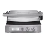 Cuisinart Deluxe Griddler 240 sq. in. Stainless Steel Indoor Grill with Dual-Zone Temperature Control thumbnail 1