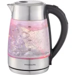 Frigidaire 7.2-Cup Silver Glass Electric Kettle with Digital Temperature Control thumbnail 2