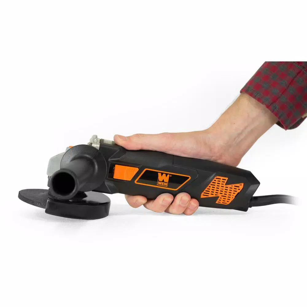 WEN 4.5-in. 7 Amp Corded Angle Grinder with 11,000 RPM