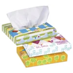 Kleenex Junior 2-Ply Facial Tissue, 40 Tissues per Box, 80 Boxes per Carton thumbnail 1