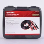 Husky 20 ft. 4-Gauge Battery Booster Cables, 250 A, Copper Clad Aluminum thumbnail 14