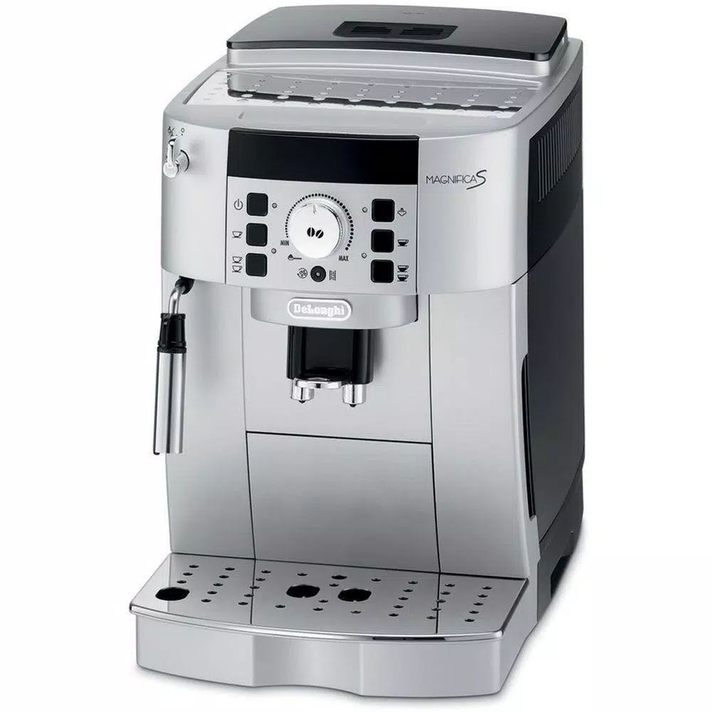 DeLonghi De'Longhi Magnifica XS Compact Fully Automatic Espresso and Cappuccino Maker - Black and Silver