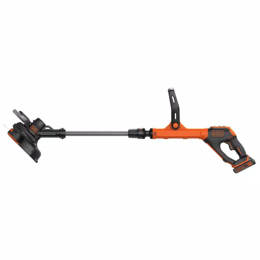 BLACK+DECKER 20V MAX 12 in. Cordless 2-in-1 String Trimmer and Edger with 2.5 Ah Battery and Charger