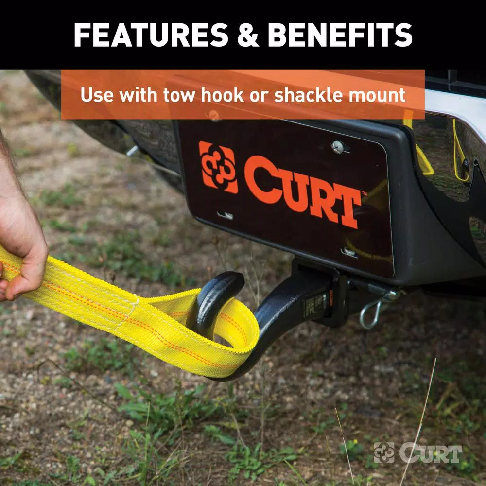 CURT Front Mount Trailer Hitch for Ford F-250/F-350 Super Duty, Class V, 2 in. Receiver