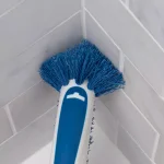 Unger 2-in-1 Tile and Grout Scrubber with V-Shaped Bristles and Corner Cleaning Head thumbnail 4