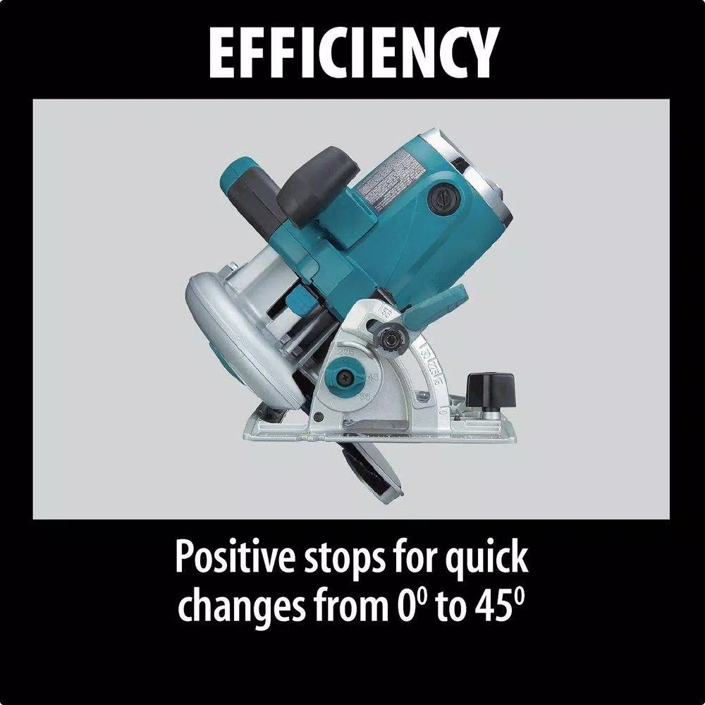 Makita 5007MG 7-1/4 in. 15 Amp Corded Magnesium Circular Saw with LED Light and Hard Case