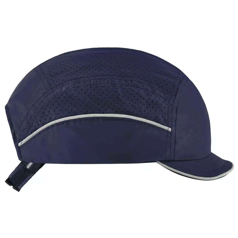 Skullerz 8955 Micro Brim Navy Lightweight Vented Bump Cap