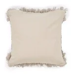 LR Resources Cottage Natural and Black Geometric 20 in. x 20 in. Cotton Throw Pillow thumbnail 3