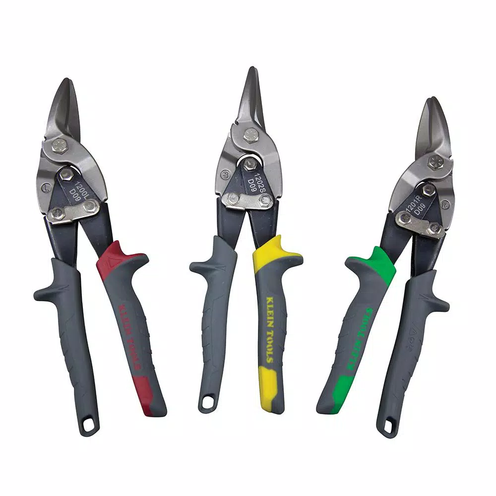 Klein Tools Right-Cut Aviation Snips with Integrated Wire Cutter