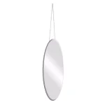 Pinnacle Small Oval Beveled Glass Accent Mirror, 17.5 in. x 24.5 in. thumbnail 2