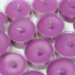 Zest Candle Purple Tealight Candles, 1.5 in. Diameter (50-Pack) thumbnail 2