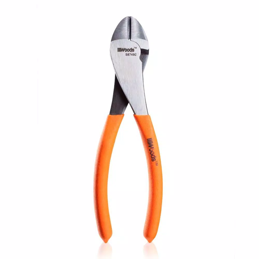 Southwire 7 in. Diagonal Cutting Pliers with Induction Hardened Carbon Steel Blades