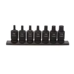 Husky 1/2 in. Drive Impact Torx Bit Socket Set, 7-Piece thumbnail 1
