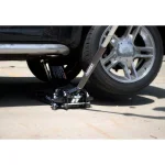 Husky 3.5-Ton Low Profile Floor Jack with Quick Lift and Universal Joint Release thumbnail 9
