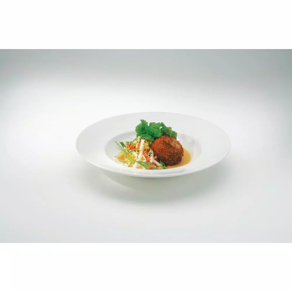 Oneida Sant'Andrea Montague 4 oz. White Bone China Creamers, Set of 36