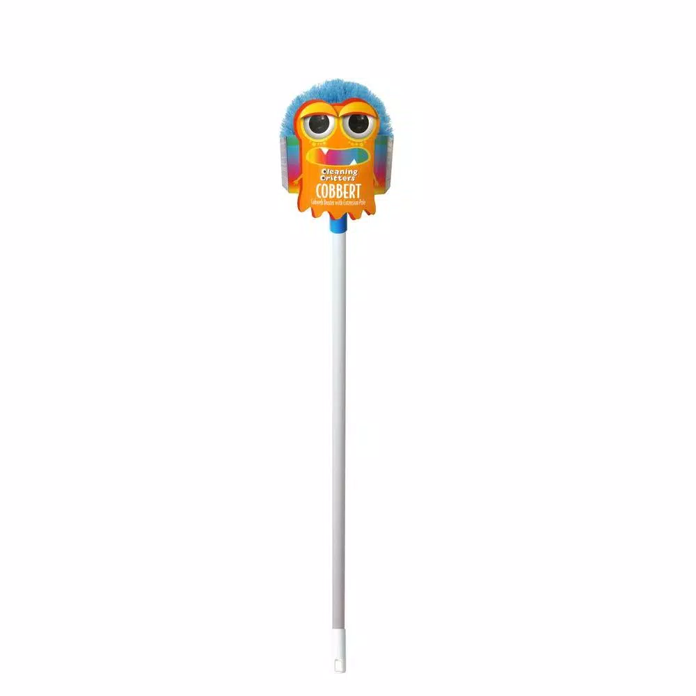 Ettore Cleaning Critters Cobbert Cobweb Duster with Telescoping Extension Pole