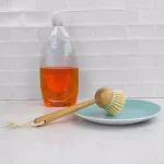 Home Basics Bliss Collection 2.75 in. Scrub Brush with Eco-Friendly Bamboo Handle and Nylon Bristles thumbnail 6