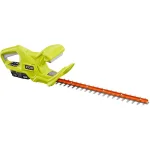 RYOBI ONE+ 18V Lithium-Ion 18 in. Cordless Hedge Trimmer with 1.5 Ah Battery and Charger thumbnail 4
