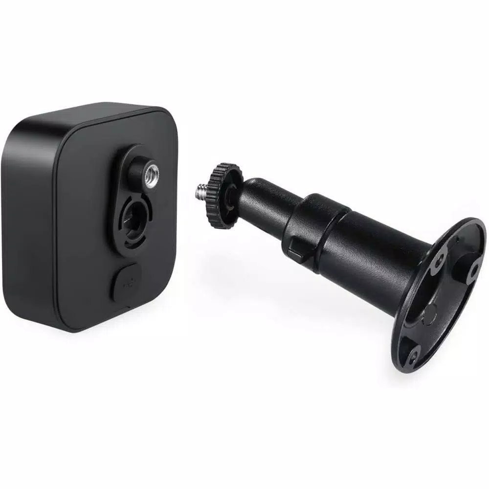 Wasserstein Metal Wall Mount for Blink Outdoor, XT and XT2 Cameras - 3-Pack, Black