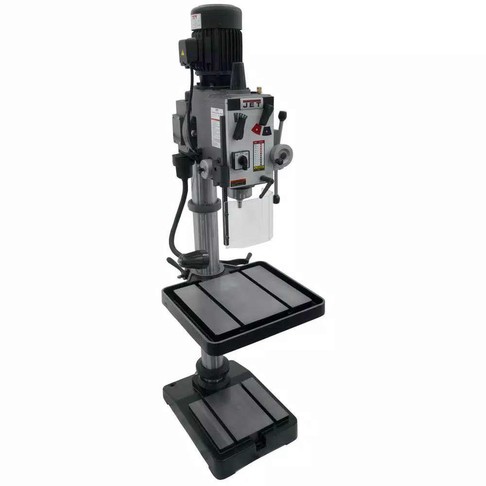 JET GHD-20PF Geared Heavy-Duty Drill Press with Power Feed
