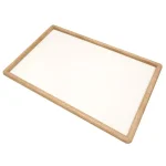 Winsome Stockton Breakfast Bed Tray, Natural Wood & Melamine Serving Tray with Foldable Legs thumbnail 5