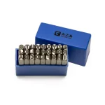 Capri Tools Professional 3/16 in. Letter Stamp Set, 27-Piece Chrome Vanadium Steel thumbnail 1