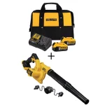 DEWALT 20V MAX Cordless Compact Jobsite Blower Kit with (2) 5 Ah Batteries and Charger thumbnail 1