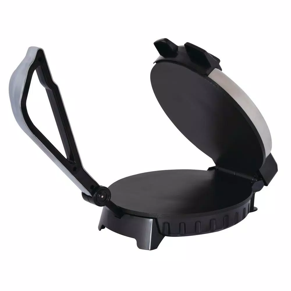 Brentwood Appliances TS-128 10 in. Nonstick Electric Tortilla Maker, Stainless Steel